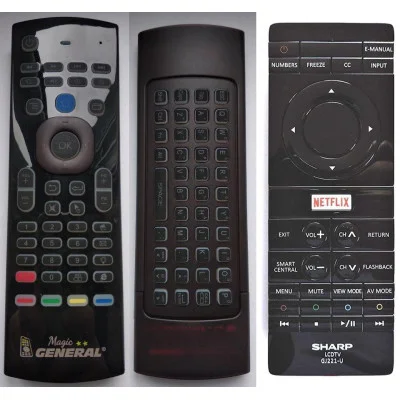 SHARP GJ221-U - magický dálkový ovladač - náhrada kompatibilní