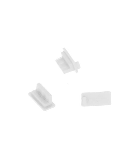 Záslepka pro konektor Micro USB 10ks White