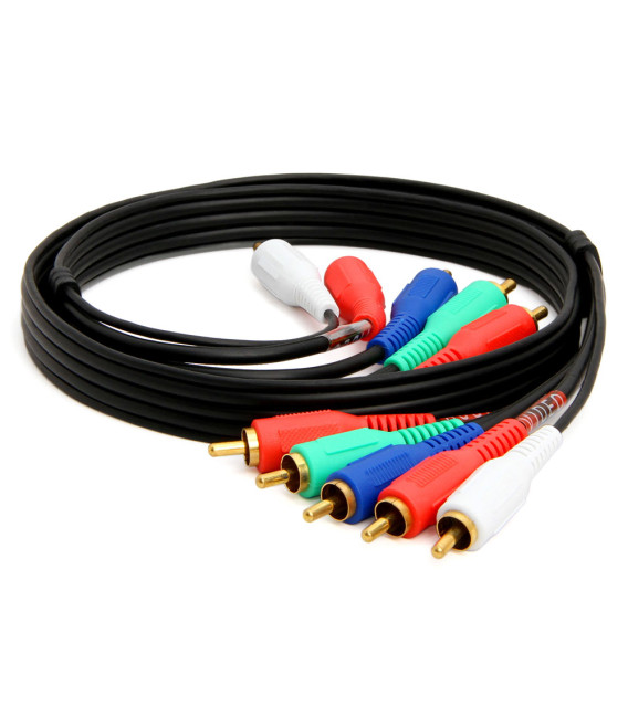Kabel 5x cinch(M) - 5xcinch(M) pro RGB video + aud