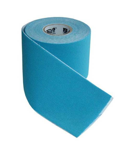 Tape Kinezio 5x5m modrý ACRA D70