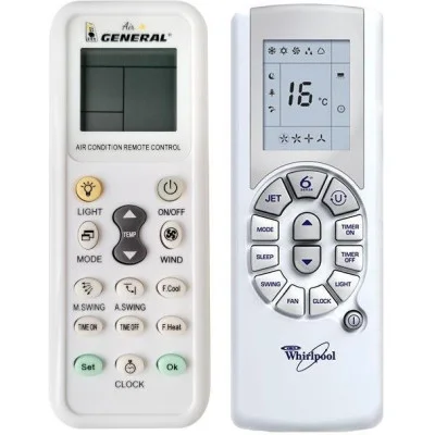 WHIRLPOOL AMC 990, AMC 991, AMC 992, AMC 993, AMC 994, AMC 996, AMC 998, AMD 009, AMD 060, AMD 061 - dálkový ovladač náhrada kom