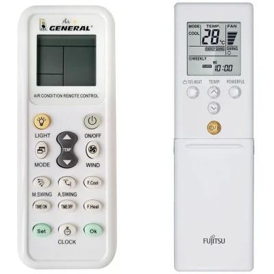 FUJITSU AR-REA2E, ASHG09LT, AOHG09LT, ASHG12LTCA, AOHG12LTC - dálkový ovladač náhrada kompatibilní