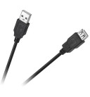 Kabel CABLETECH Eco-Line 1x USB konektor - 1x USB zdířka 1m