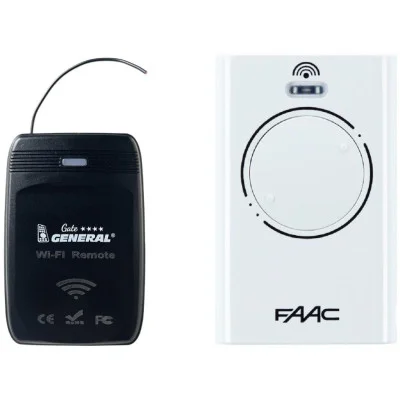 Dálkový ovladač WiFi pro bránu/vrata - kompatibilní náhrada za FAAC XT 868 MHz SLH LR kompatibilní