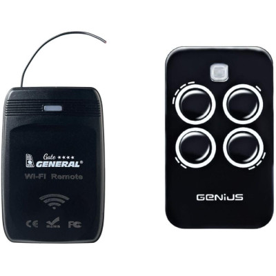 Dálkový ovladač WiFi pro bránu/vrata - kompatibilní náhrada za  GENIUS ECHO TX4 RC 433, ECHO 4 kompatibilní