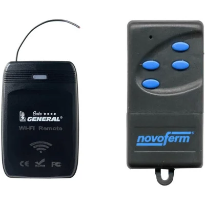Dálkový ovladač WiFi pro bránu/vrata - kompatibilní náhrada za NOVOFERM MNHS 433–2, MNHS 433–4 kompatibilní
