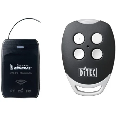 Dálkový ovladač WiFi pro bránu/vrata - kompatibilní náhrada za DITEC GOL4 kompatibilní