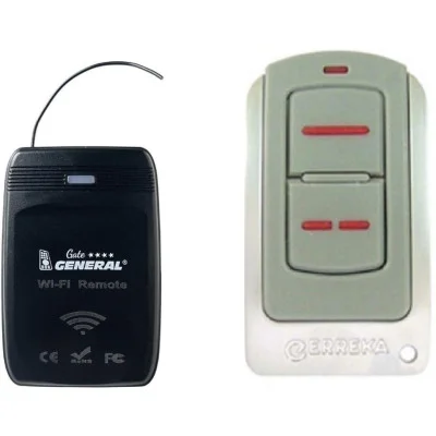 Dálkový ovladač WiFi pro bránu/vrata - kompatibilní náhrada za ERREKA IRIS IR2/IR4 433,92 MHz kompatibilní