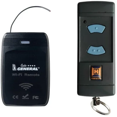 Dálkový ovladač WiFi pro bránu/vrata - kompatibilní náhrada za HÖRMANN HSE2, HSE4 868 MHz kompatibilní