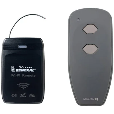 Dálkový ovladač WiFi pro bránu/vrata - kompatibilní náhrada za MARANTEC DIGITAL 382 868 MHz kompatibilní