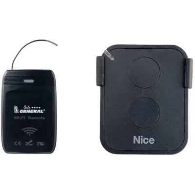Dálkový ovladač WiFi pro bránu/vrata - kompatibilní náhrada za NICE FLOR ERA, FLO4RE 4TX 433.92 mHz kompatibilní