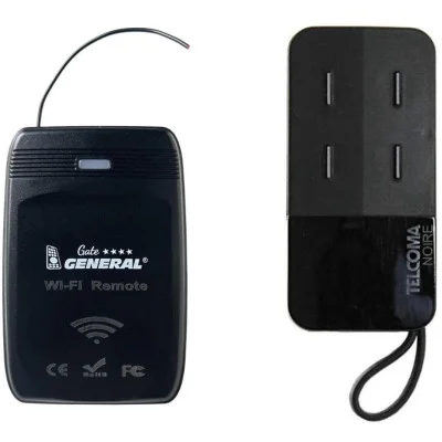 Dálkový ovladač WiFi pro bránu/vrata - kompatibilní náhrada za TELCOMA NOIRE 2E, 4E kompatibilní