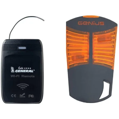 Dálkový ovladač WiFi pro bránu/vrata - kompatibilní náhrada za GENIUS AMIGOLD TX2, AMIGOLD TX4 kompatibilní