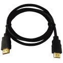 Kabel HDMI - HDMI 1m (gold,ethernet)