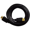 Kabel HDMI - HDMI 2m (gold,ethernet)