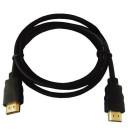 Kabel HDMI - HDMI 2m (gold,ethernet)