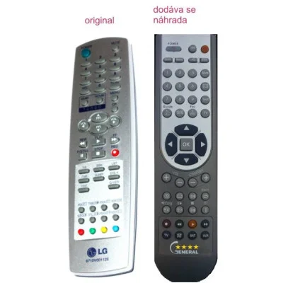 LG 6710V00112E náhraadní dálkový ovladač
