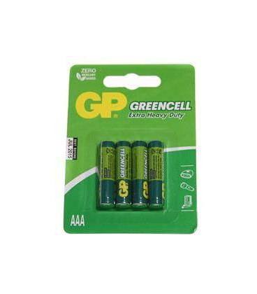 Baterie GP Greencell R03 balení v blistru 4 ks Ext