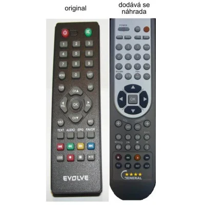 EVOLVE Arcadia DT-3030H- náhradaní dálkový ovladač
