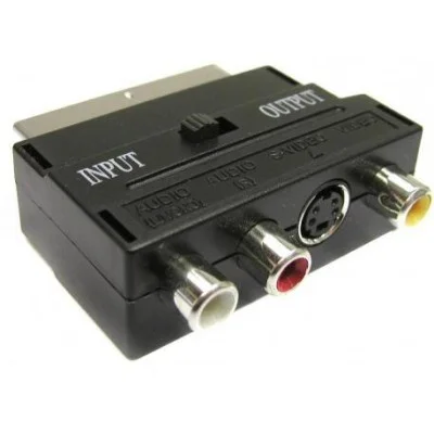 Redukce SCART - 3xCINCH - SVIDEO V49SV
