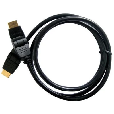 Kabel HDMI - HDMI 2m (gold-otočné,ethernet)