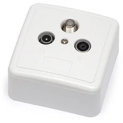 Satelitní účastnická zásuvka koncová TV/R/SAT