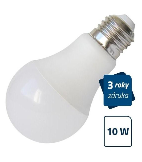 LED žárovka Geti A60, E27, 10W, bílá přírodní