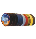 Izolační páska PVC 19/20m barevný mix 10ks