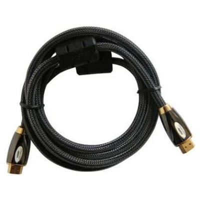 Kabel HDMI - HDMI 2m HQ (gold,ethernet,filtr) 4K