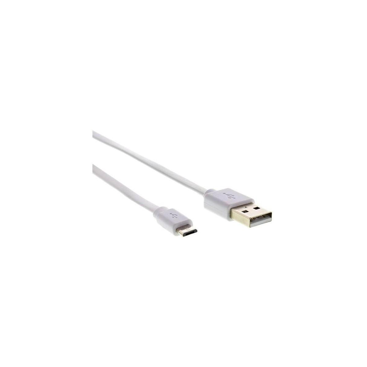 Viac oKábel USB - Micro USB, Sencor SCO 512-010 WHITE