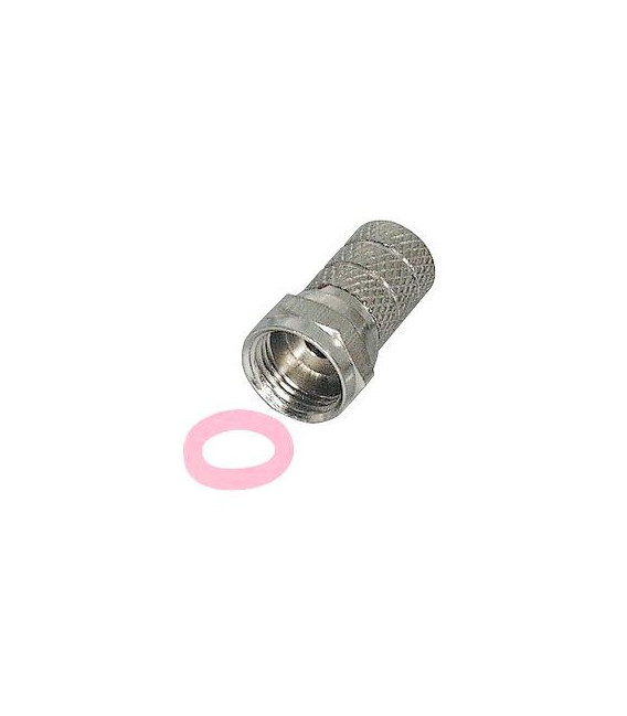 Konektor F 5 mm s gumovým těsněním