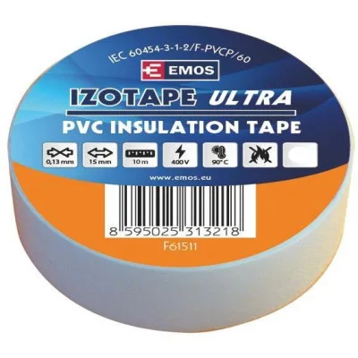 Izolační Páska PVC 15/10 Bílá