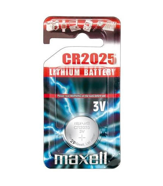 Baterie CR2025 MAXELL Lithiová 1BP