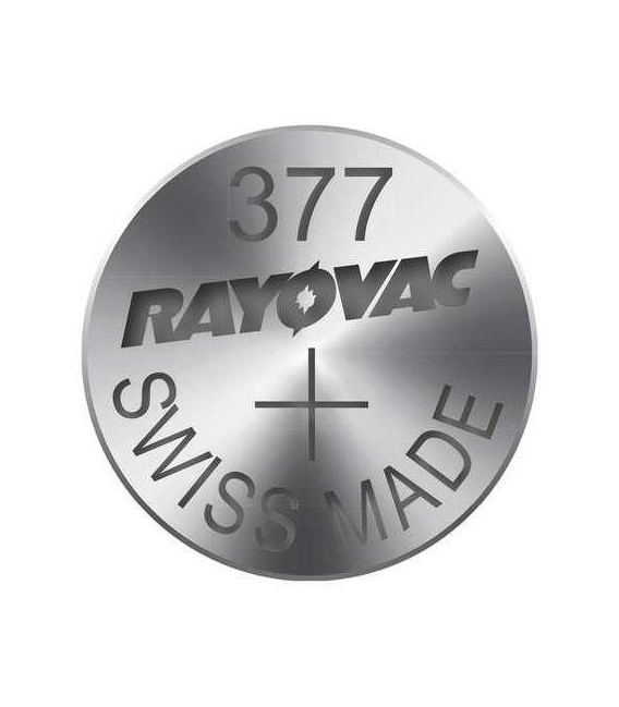 Knoflíková Baterie Do Hodinek G4 RAYOVAC 377 AgO