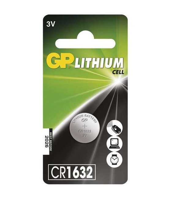 Baterie CR1632 GP Lithiová