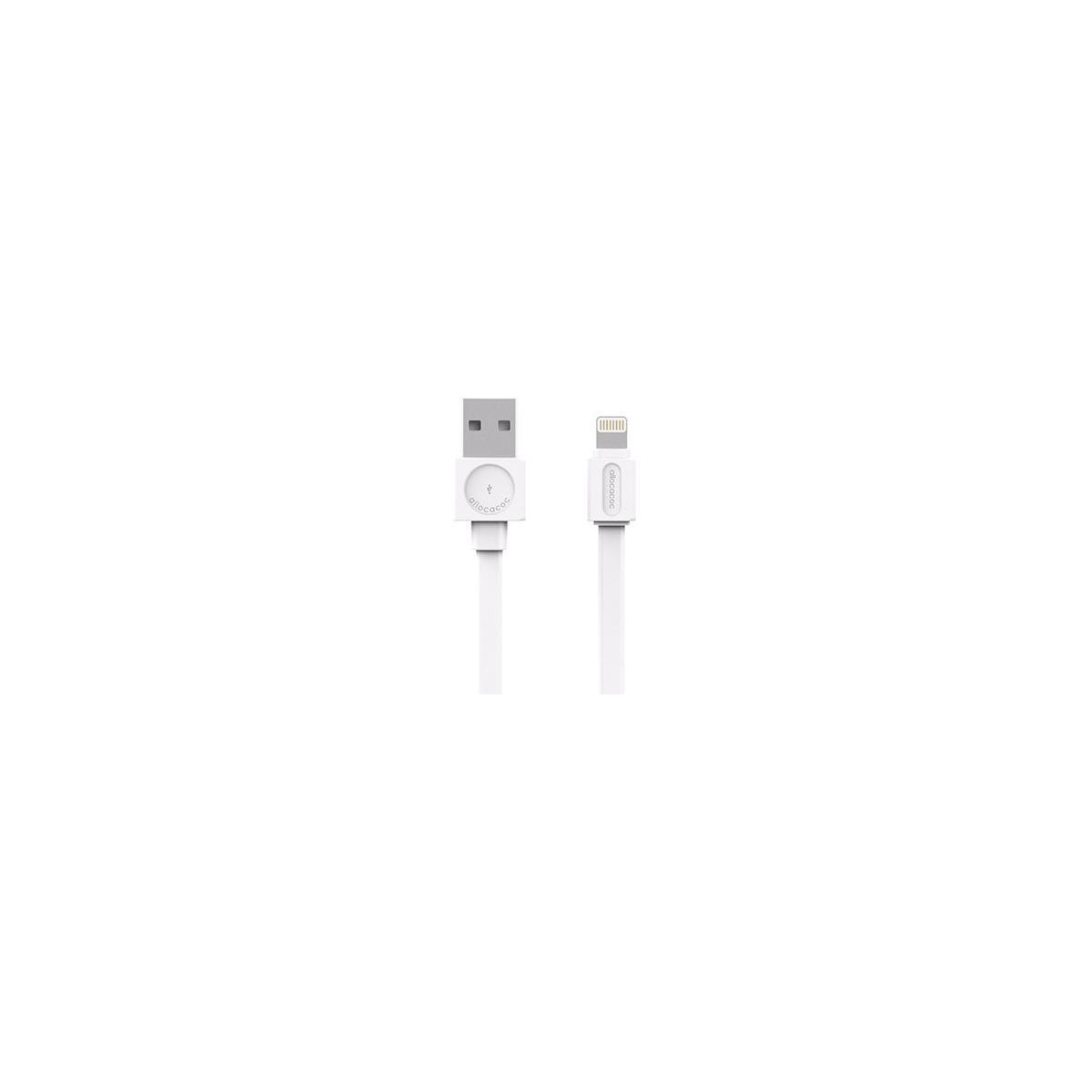 Kabel Allocacoc USB/Lightning 1.5m Bílý