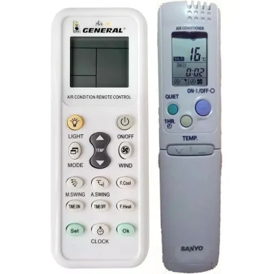 SANYO RCS-3, RCS-SR1, RCS-SR2, RCS-4, RCS-6 - dálk