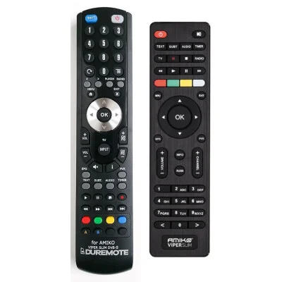AMIKO VIPER SLIM DVB-S2 - dálkový ovladač duplikát