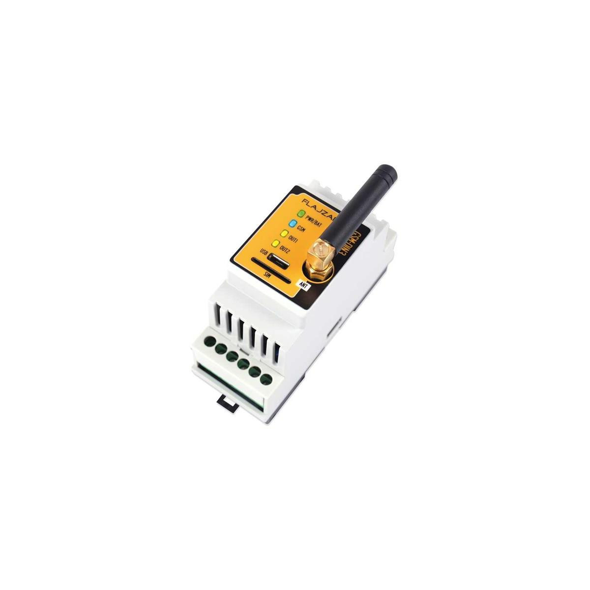 More about Dálkové ovládání GSM FLAJZAR GSM-DIN3 na DIN lištu