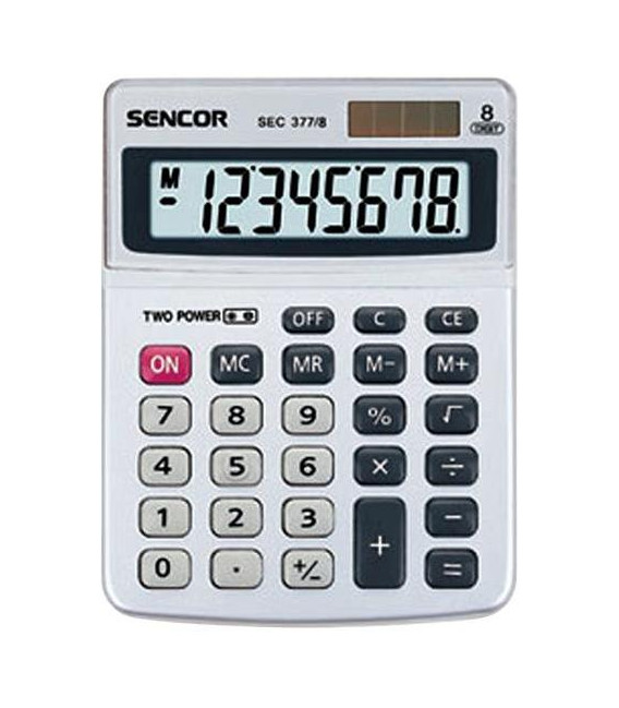 Kalkulačka SENCOR SEC 377/8 Dual