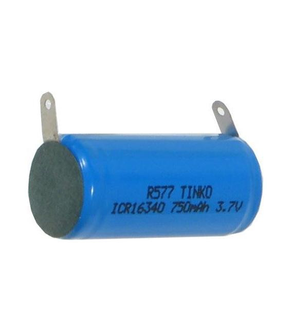Baterie nabíjecí Li-Ion 16340 3,7V/750mAh TINKO.