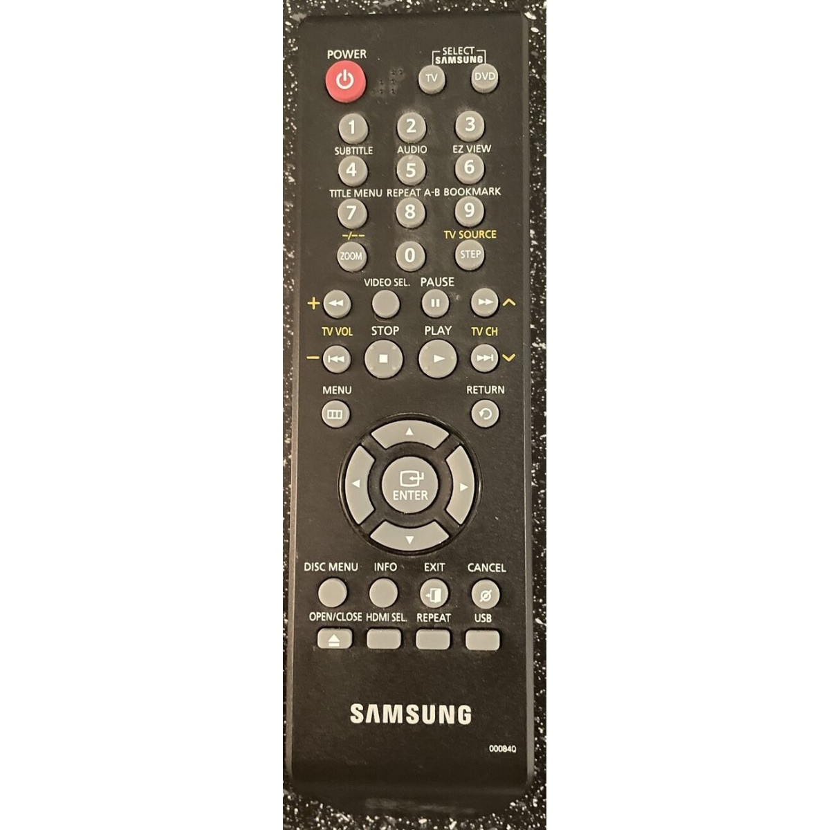 Originální dálkový ovladač pro DVD TV Samsung TÉMĚ