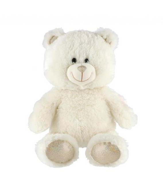Dětský plyšový medvídek TEDDIES bílý 40cm
