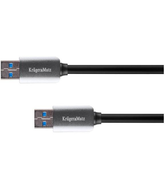 Kabel KRUGER & MATZ KM0337 1x USB 3.0 A konektor - 1x USB 3.0 A konektor 1m
