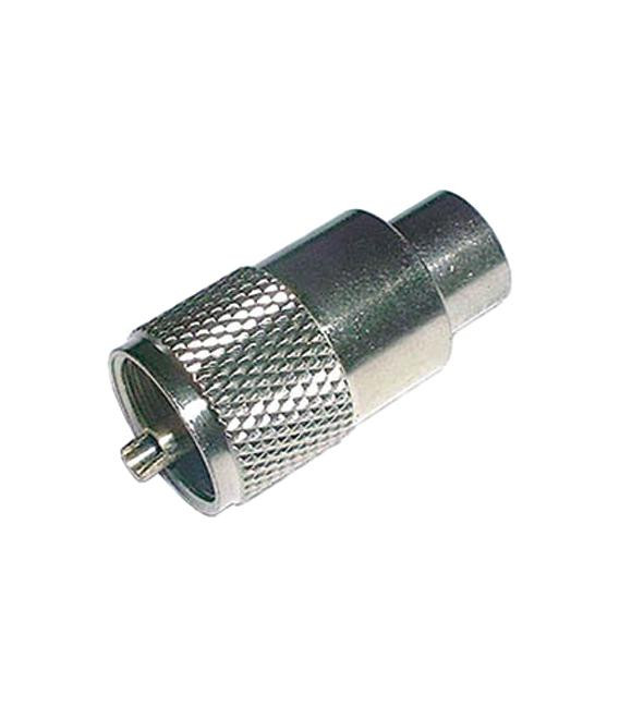 Konektor UHF (PL) kabel 10mm (RG8,213) samořez.-twist on