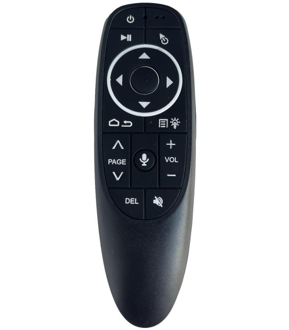 TESLA G10S AirMouse MMX8 BACKLIGHT - náhradní magický SMART dálkový ovladač rádiový (RF) s hlasovým ovládáním a podsvícením komp