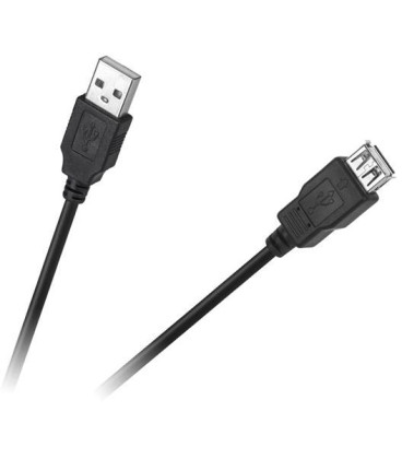 Kabel CABLETECH Eco-Line 1x USB konektor - 1x USB zdířka 3m