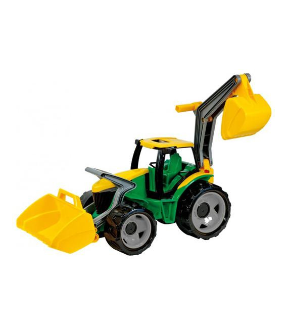 Dětský traktor se lžící a bagrem LENA 65cm