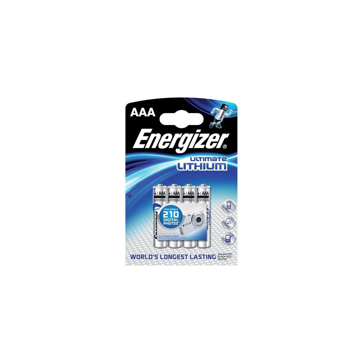 More about Baterie lithiová AAA R03 1,5V ENERGIZER Ultimate 4ks / blistr
