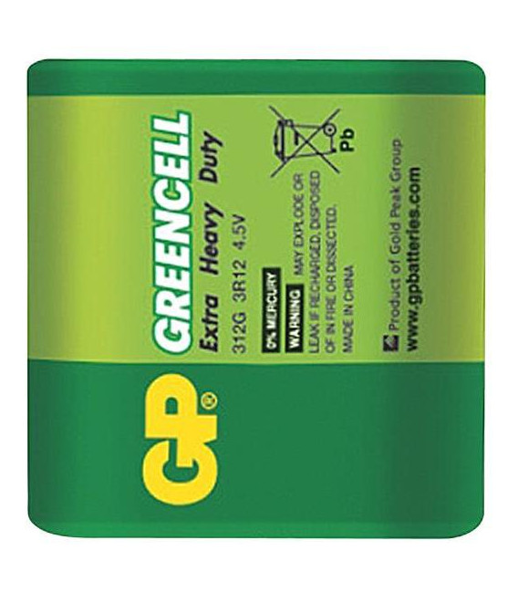 Baterie 3R12 (4.5V-plochá)GP Greencell